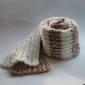 Super Long  Striped Scarf 😄🧣